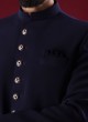 Groom Wear Indoweatern In navy Blue Color